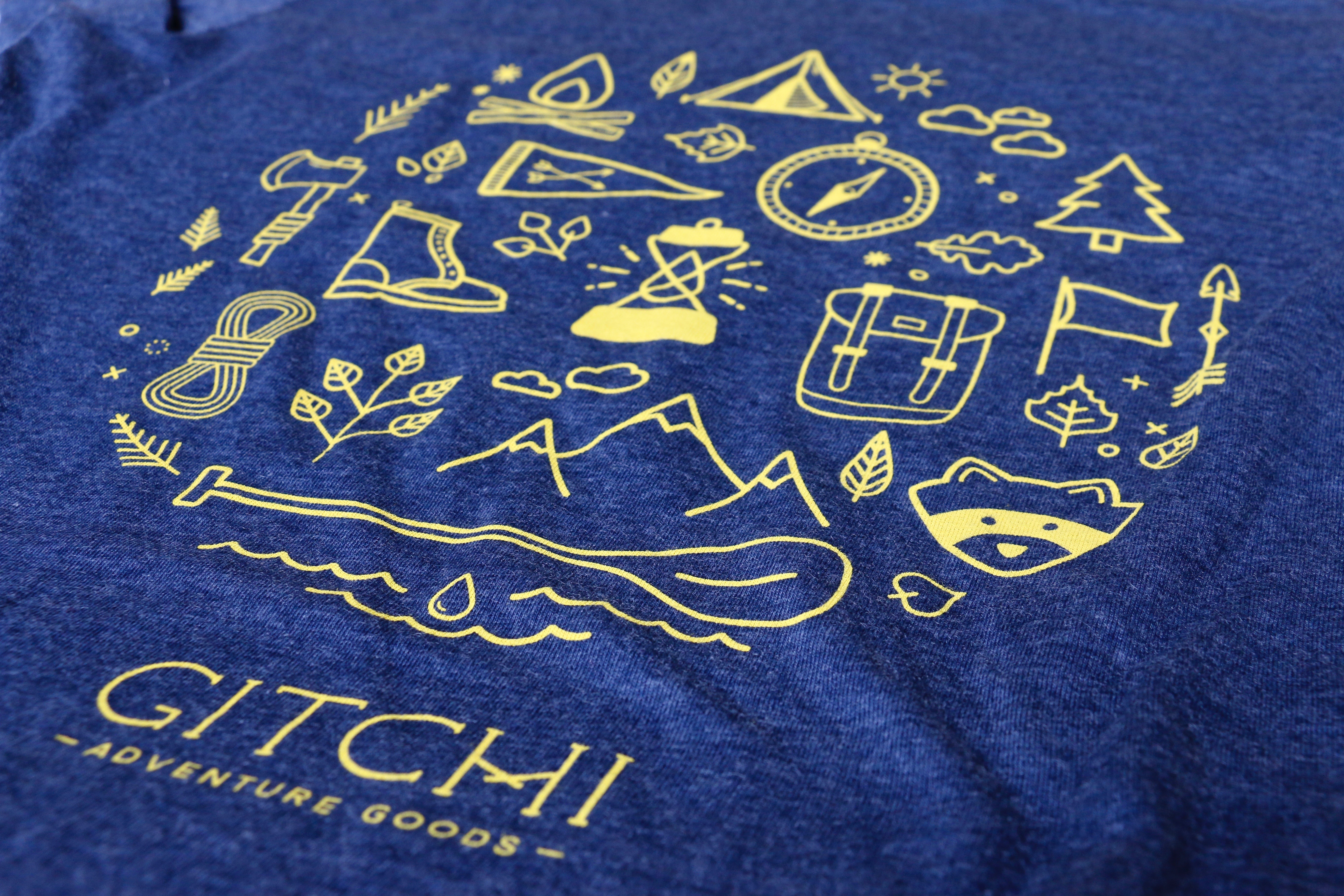 Gitchi Adventure Goods 2016 design