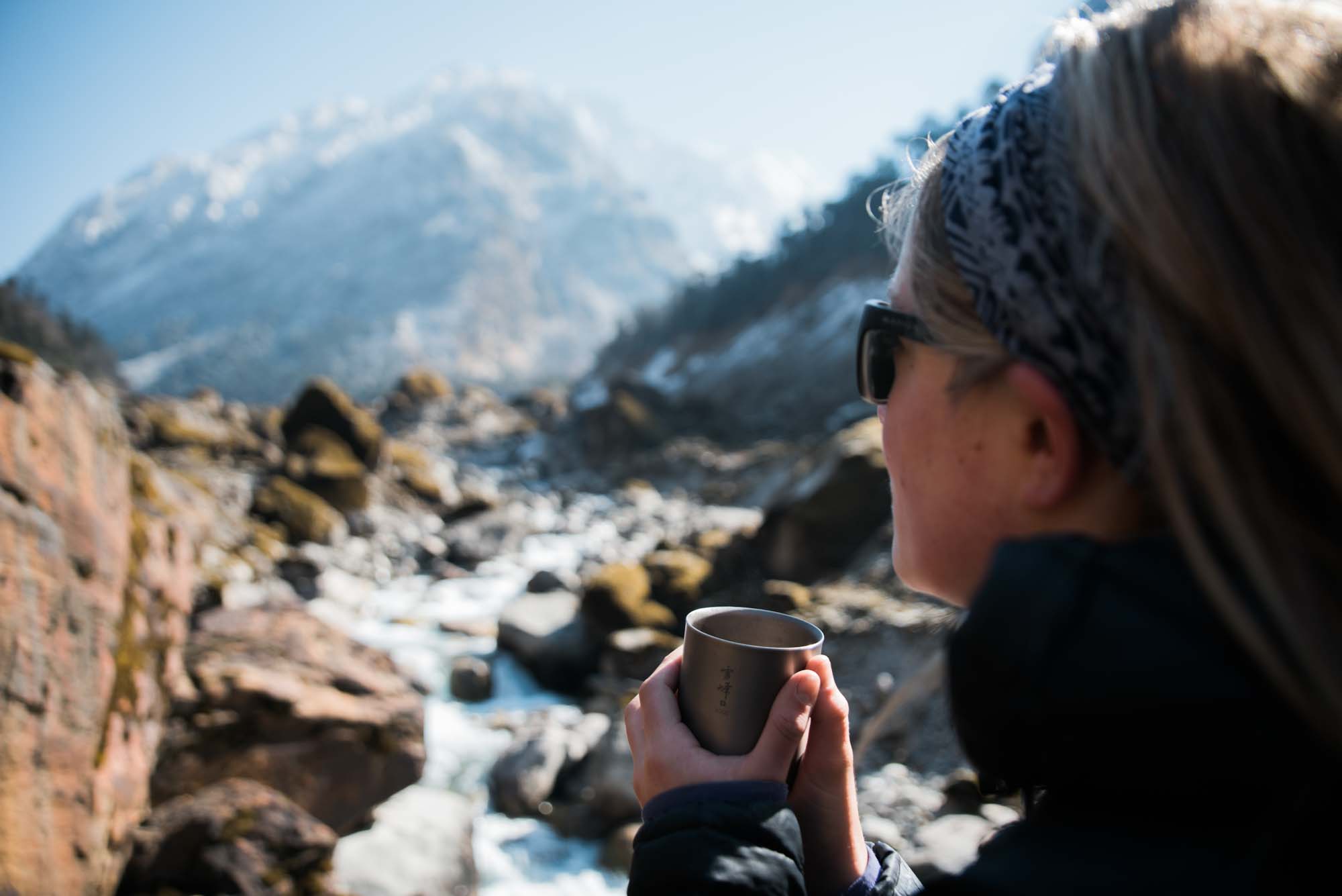 Charlotte Austin in Nepal. Photo by Bryan Aulick.