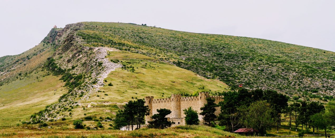 The ancient ruins of Tigranakert lay in Nagorno-Karabakh, a region that doesn't officially exist. Photo by Emma Townsin.