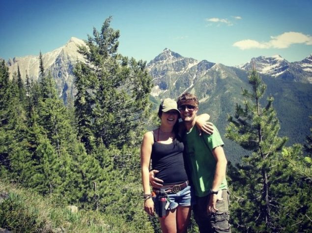 Alyx and her "hubs" early on in the relationship. After a few weeks of living in a tent in Glacier National Park we’d find out we were going to have our first son. Circa 2011